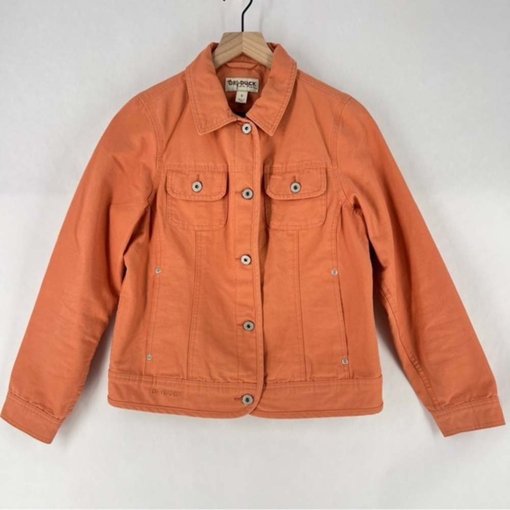 Dri Duck For‎ Her Womens Briar Heavyweight Cotton Canvas Button Front Jacket